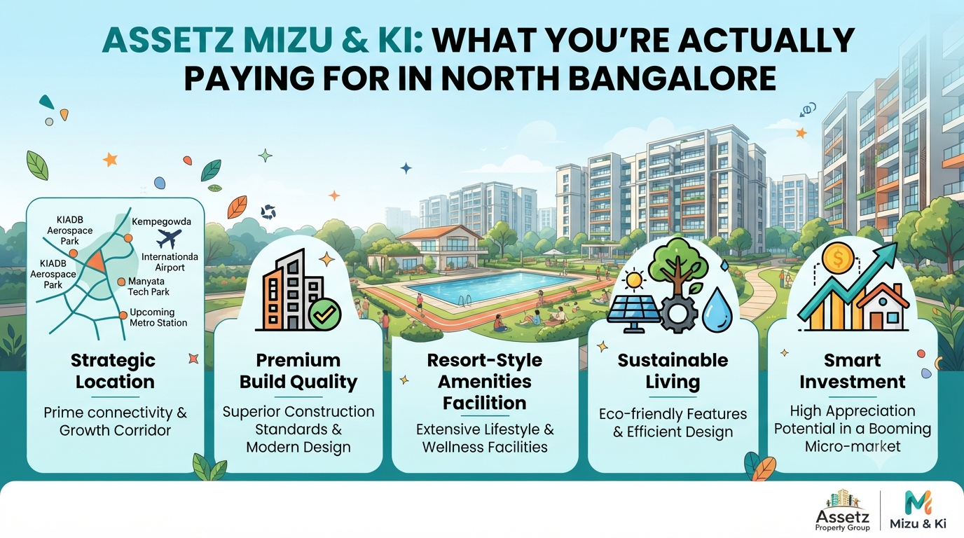 Assetz Mizu & Ki: What You’re Actually Paying For in North Bangalore