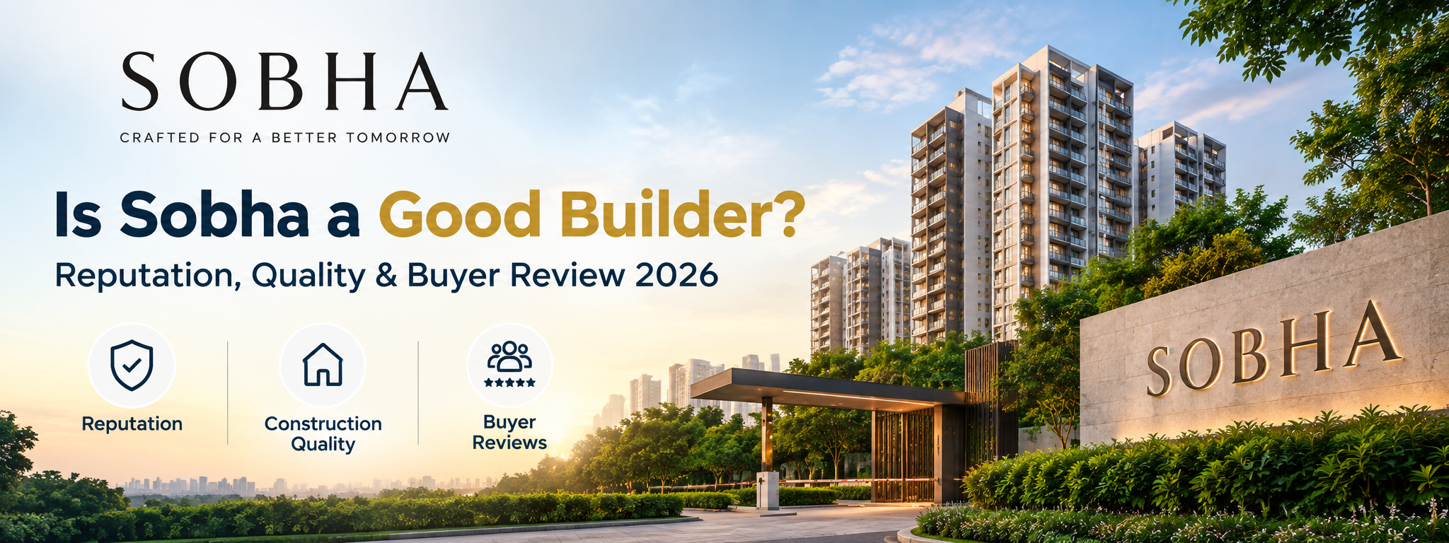 Is Sobha a Good Builder? Reputation, Quality & Buyer Review 2026