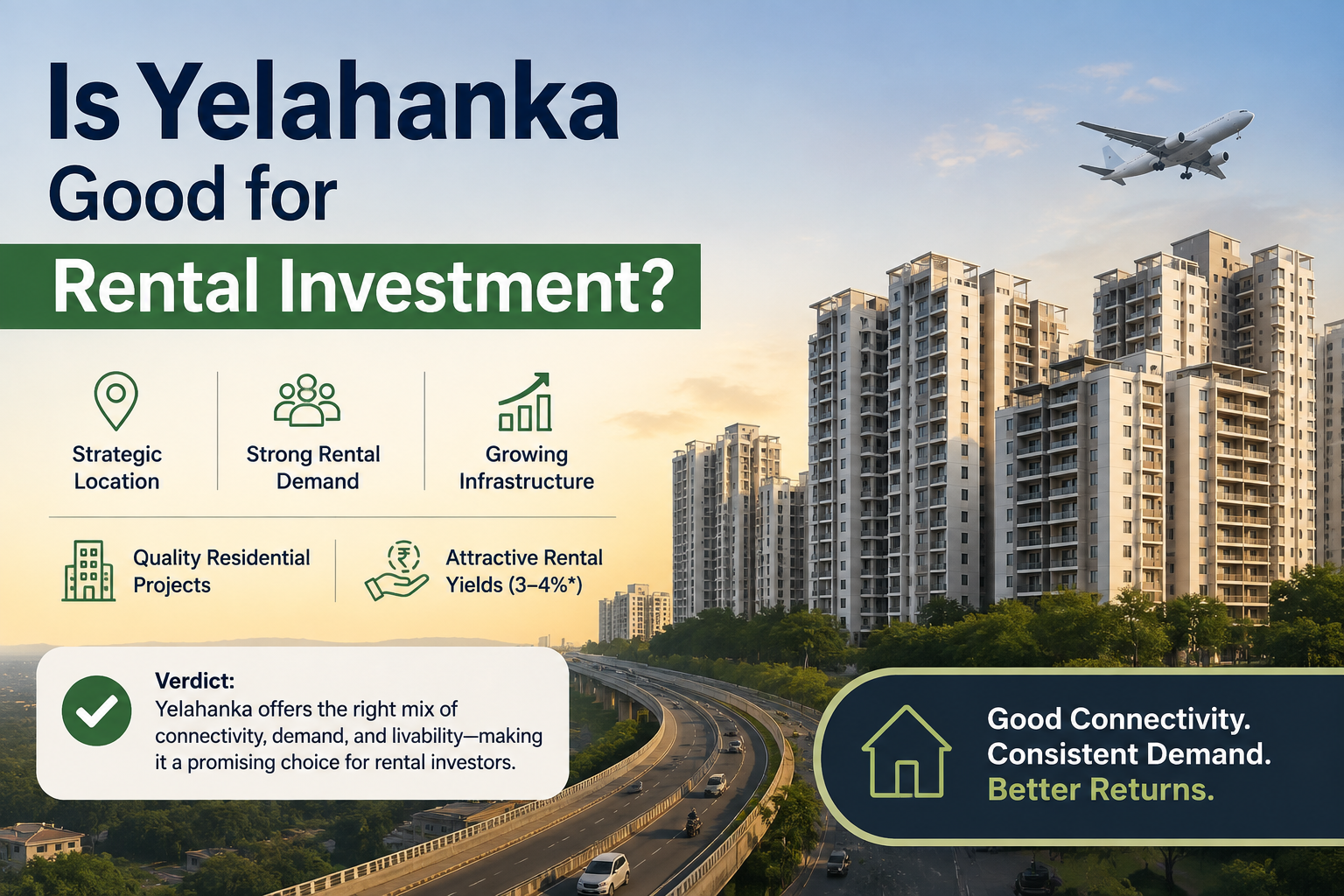 Is Yelahanka Good for Rental Investment?