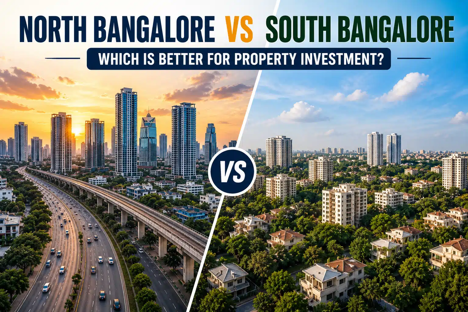 North Bangalore vs South Bangalore: Which Is Better for Investment?