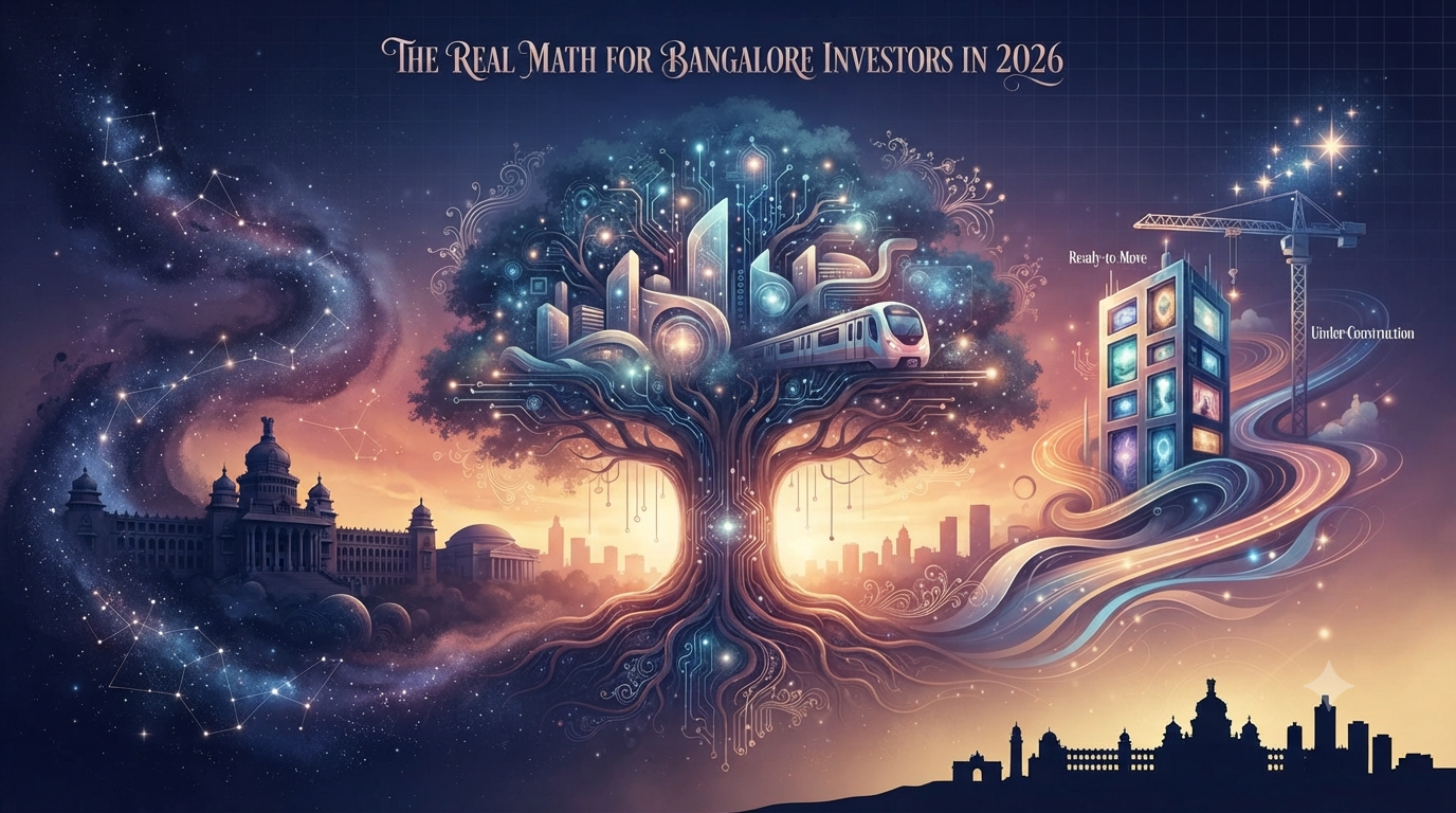 Under-Construction vs Ready-to-Move: The Real Math for Bangalore Investors in 2026